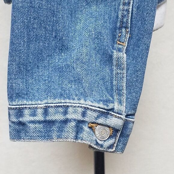 Vtg Y2K Tommy Hilfiger Goose Denim Jacket XL - Picture 8 of 16